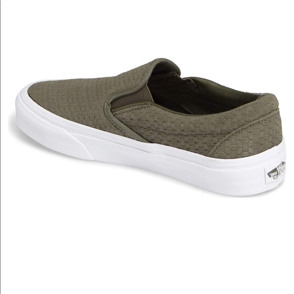 olive green suede vans